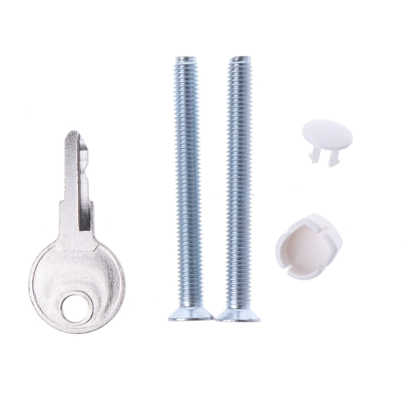 D55F UPVC White Universal Espag Window Handle-Key Locking For Double Glazing