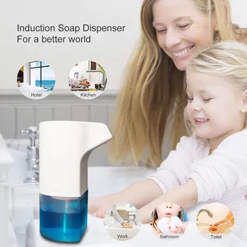 

Automatic Washable Liquid Soap Dispenser For Home Bathroom Kitchen Touchless Hands Free 250ML soap dispenser дозатор для мыла@35