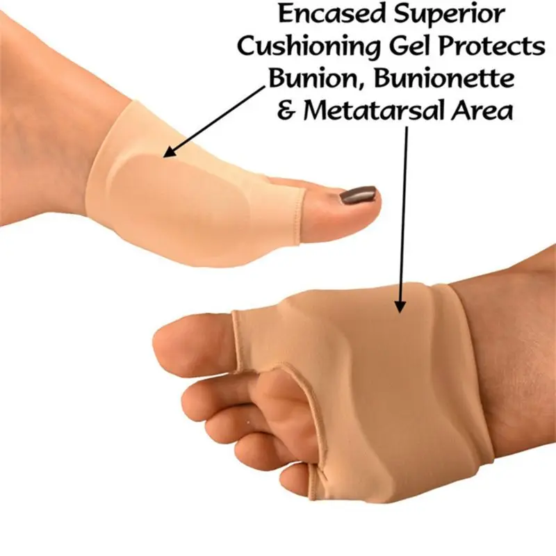 Silicone thumb eversion corrector Bigfoot toe valgus toe splitter separator correction providing soothing cushioning protection