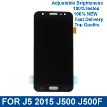 Для Samsung Galaxy J5 j500 J500F J500FN J500M телефон ЖК-дисплей сенсорный экран дигитайзер сборка с регулировкой яркости