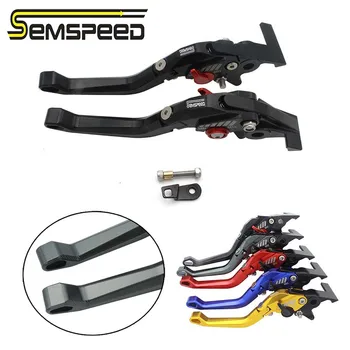 

SEMSPEED 3D Rhombus Parking Levers Motorcycle CNC Left Right Brake Clutch Lever For Honda FORZA125 Forza 300 forza300 Forza250