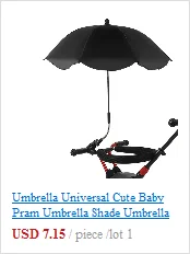 Umbrella Universal Cute Baby Pram Umbrella Shade Umbrella UV Sunshade For Stroller Pushchair For Sun Rain Protection#45