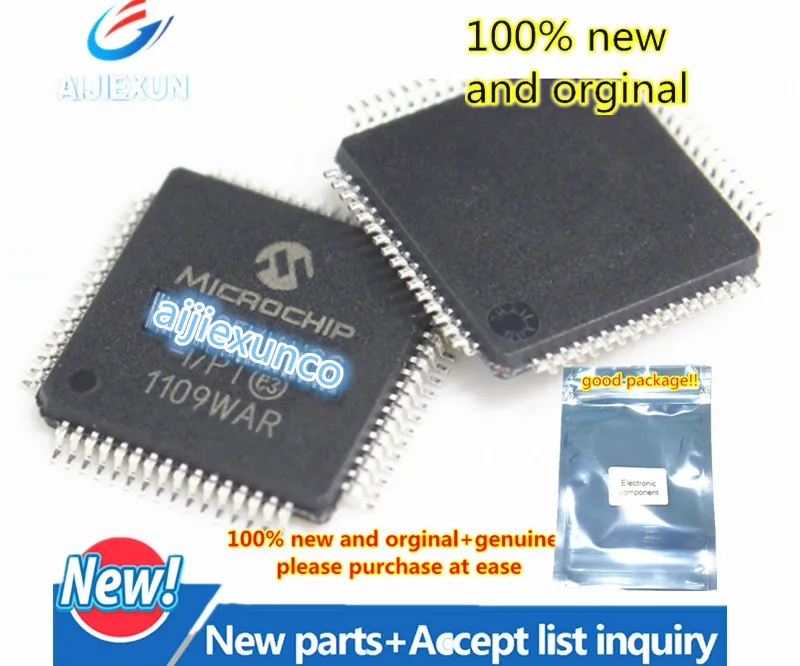 

1Pcs 100% New and original PIC24HJ128GP306-I/PT QFP64 in stock