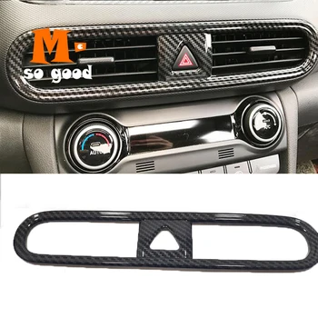 

for Hyundai Kona Encino ABS 2017 2018 2019 2020 Car Middle Center Air Conditioner Outlet AC Vent Cover Trim Car Accessories