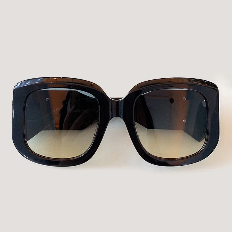 No.2 Sunglasses Большое зеркало в рамке солнцезащитные очки для женщин и мужчин Винтаж негабаритных квадратных солнцезащитных очков женские UV400 - Цвет линз: No.2 Sunglasses