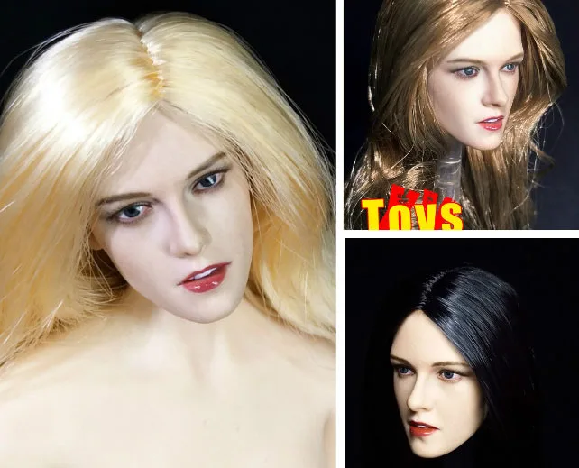 XYToys 1/6th масштаб девушка голова Лепка|Игровые фигурки и трансформеры| |