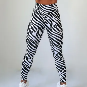 New Women Jeggings Pants Trousers For Ladies Leopard print Black and White Fitness Leggings Casual Workout Push Up Leggings 3