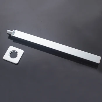 

39cm Shower Extension Arm Square Ceiling Rain Shower Head Stainless steel