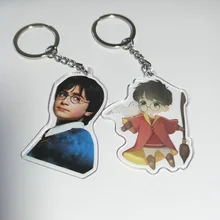 Настраиваемый аниме-атрибутика Гарри Поттера акриловый брелок Гарри Поттера брелок сумка аксессуары