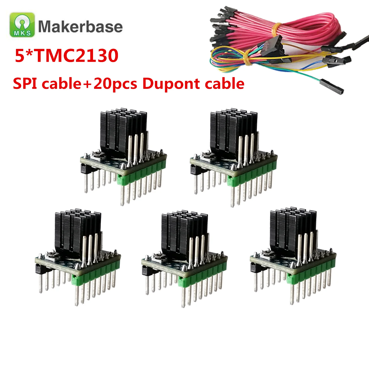 

MKS TMC2130 SPI mode stepper motor stepstick driver TMC 2130 stepping driver controller for SKR V1.3 3d printer accessories