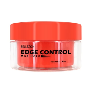 

80ml Edge Control Hair Oil Max Hold Fixative Styling Pomade Broken Finishing Anti Frizz Smooth Cream Non Greasy Wax Universal