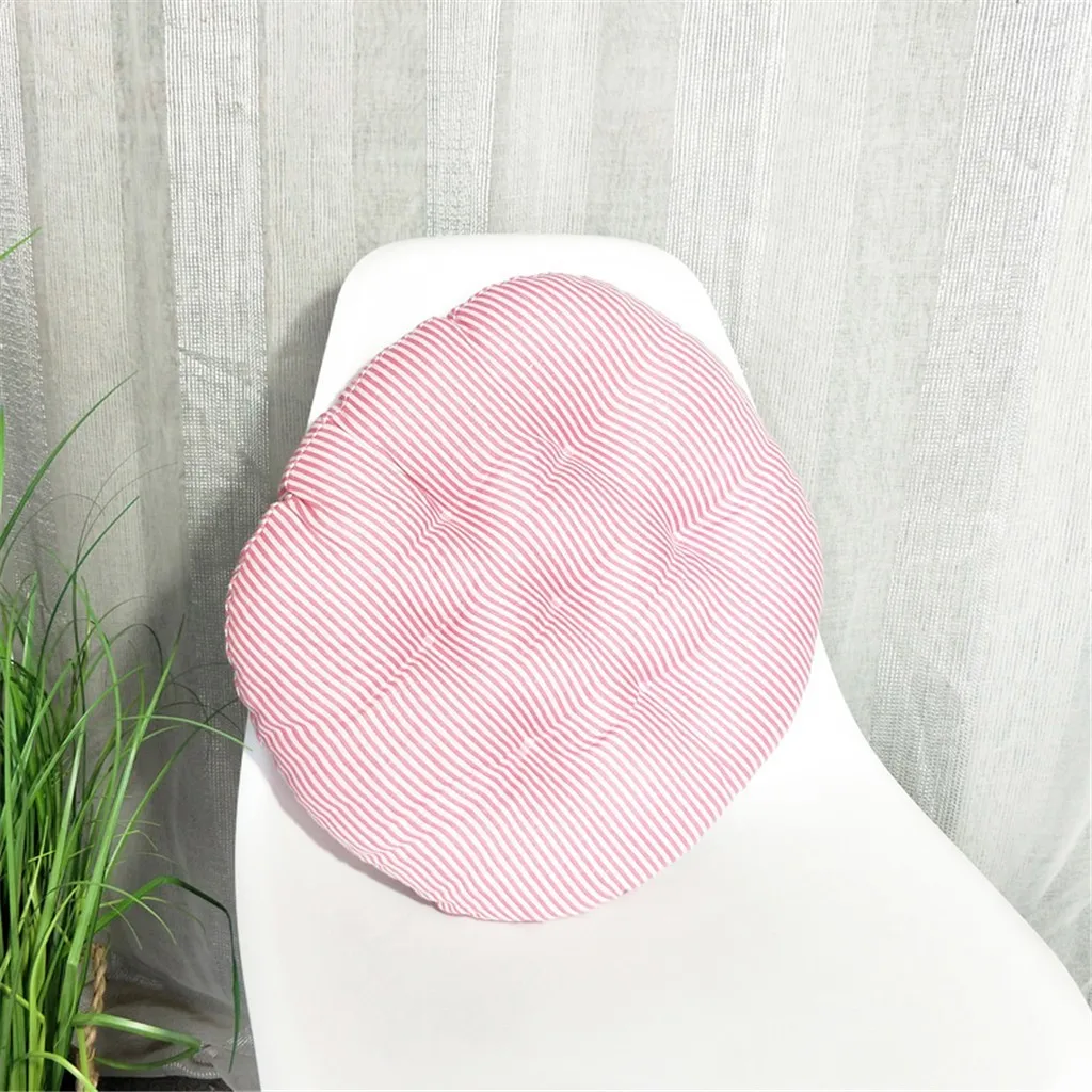 Chair Cushion Round Cotton Upholstery Soft Padded Cushion Pad Office Home Or Car Seat Cushion