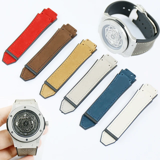 New Watch Accessories For Hublot Silicone Watch Band For Hublot Big Bang  Sports Waterproof Strap Convex Mouth 27x17mm Send Tool - Watchbands -  AliExpress