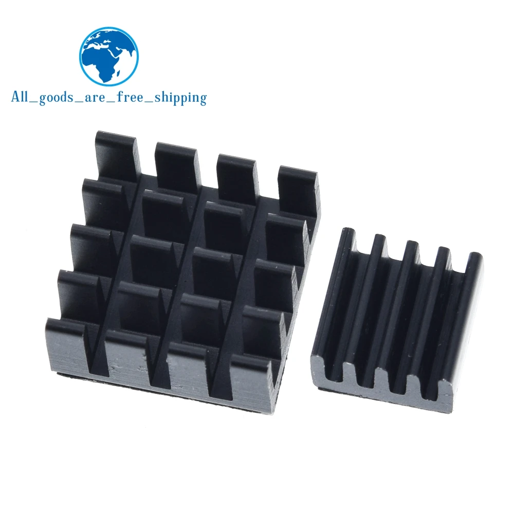 1set = 2PCS Raspberry Pie 3 Kühlkörper Raspberry Pi 2 Geladen Einzigen Dedizierten Aluminium Kühlkörper für Diy kit