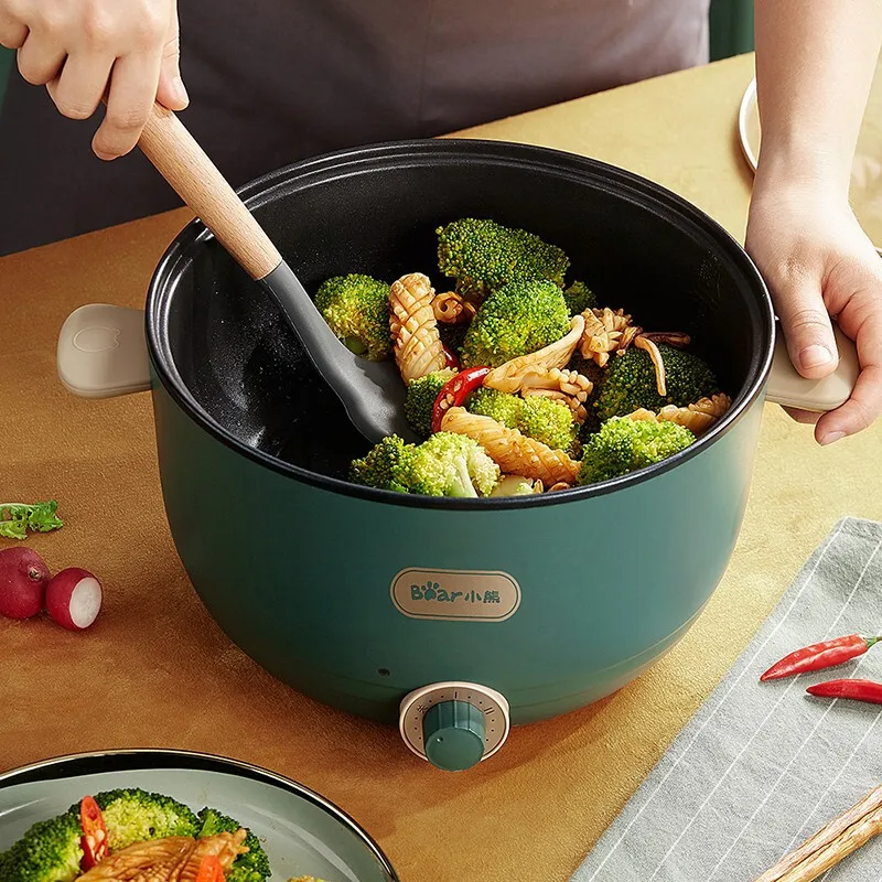 Electric Hot Pot 3l Self Service Cooker Dormitory Pot Bear