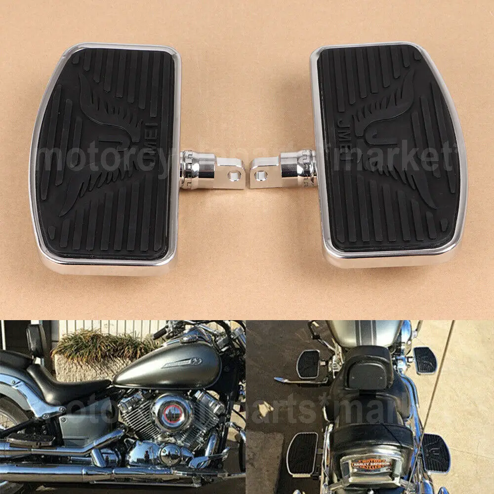 Мотоцикл регулируемый задний пассажирский пол подножки подножка для Harley Sportster 883 1200 Dyna