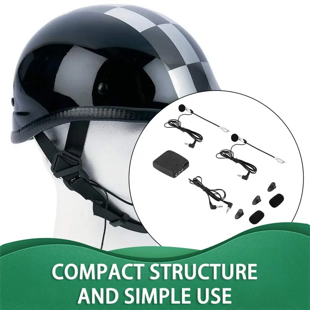 2020 New Helmet to Helmet Communicator system 2 way Motorcycle