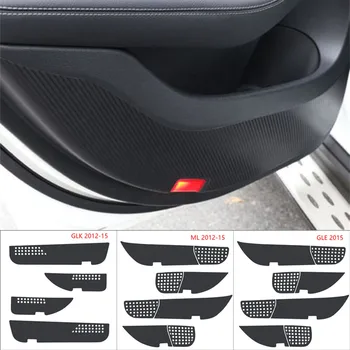 

Car Styling Door Anti Kick Pad Protection Mat Decoration For Mercedes Benz ML GLE GLK Anti-Dirty Mat Carbon Fiber Sticker
