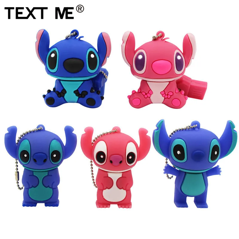 Usb флеш накопитель TEXT ME в мультяшном стиле usb 2 0 4 ГБ 8 16 32 64 ГБ|USB флэш-накопители| |