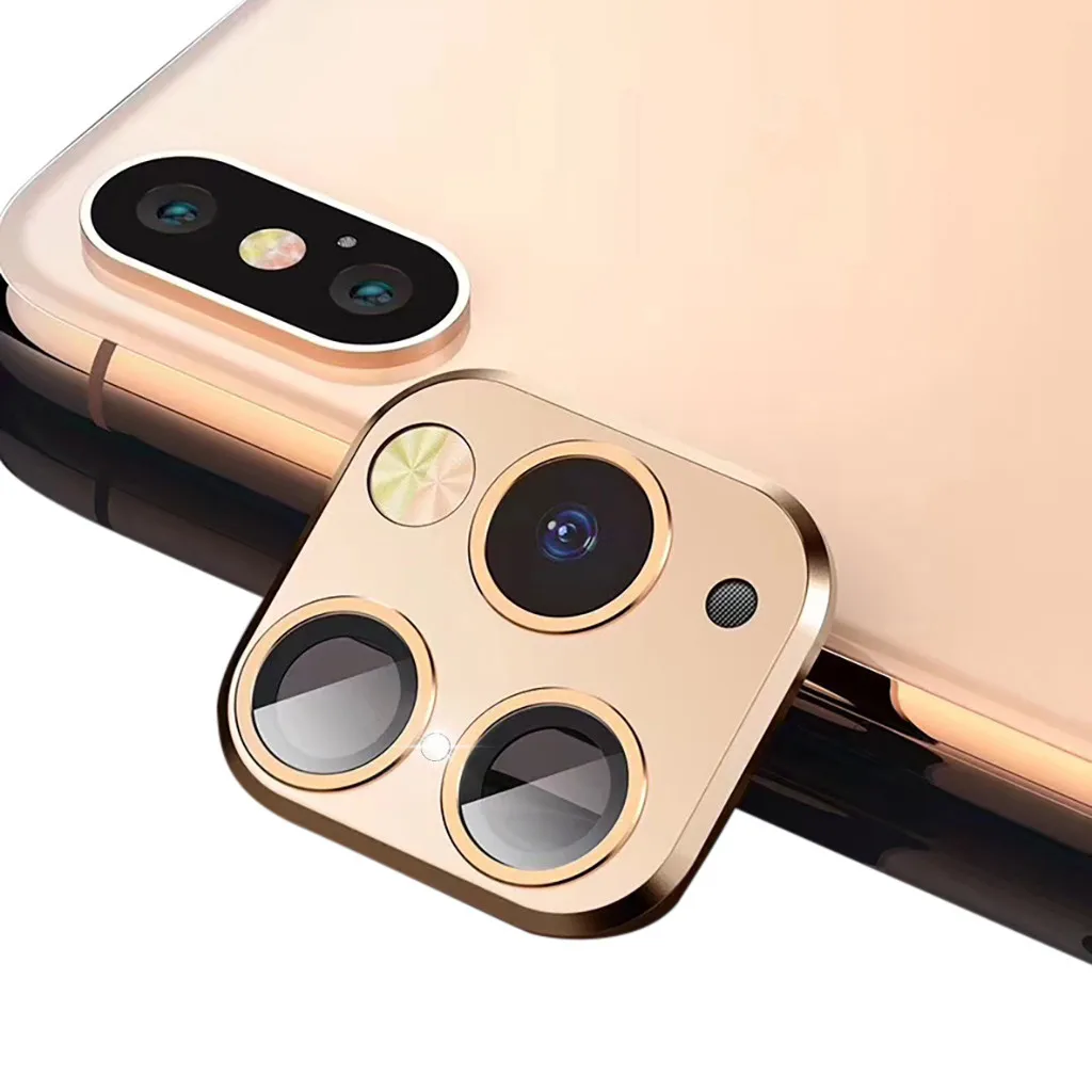 Защитная Наклейка на рассеиватель для телефона для iPhone Xs Max Замена камеры на поддельный чехол для телефона для iPhone 11Pro Max zz6
