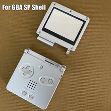 Замена Полный корпус Оболочка Чехол+ объектив экрана+ отвертка для nintendo Gameboy Advance SP GBA SP консоль+ Инструменты