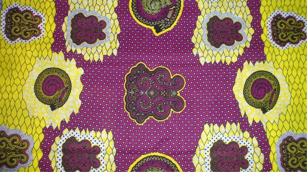 6 ярдов Анкара Африканский воск печати ткань воск alibaba express tissu africain голландский A000427