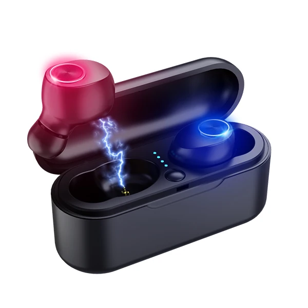 X29 Bluetooth гарнитура 5,0 водонепроницаемые спортивные наушники Беспроводная гарнитура 8D стерео гарнитура с 700 мАч зарядным устройством бинауральный микрофон