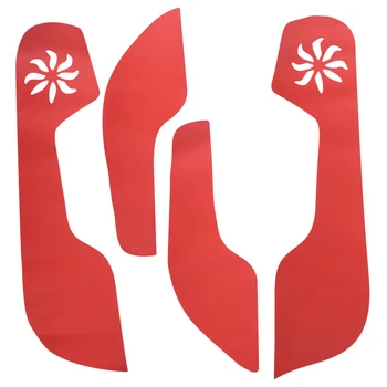 

Car Styling Red Door Anti Kick Pad Cover Trim Film Sticker PU Leather fit for Honda Civic 10th 2016-2018 2019 2020