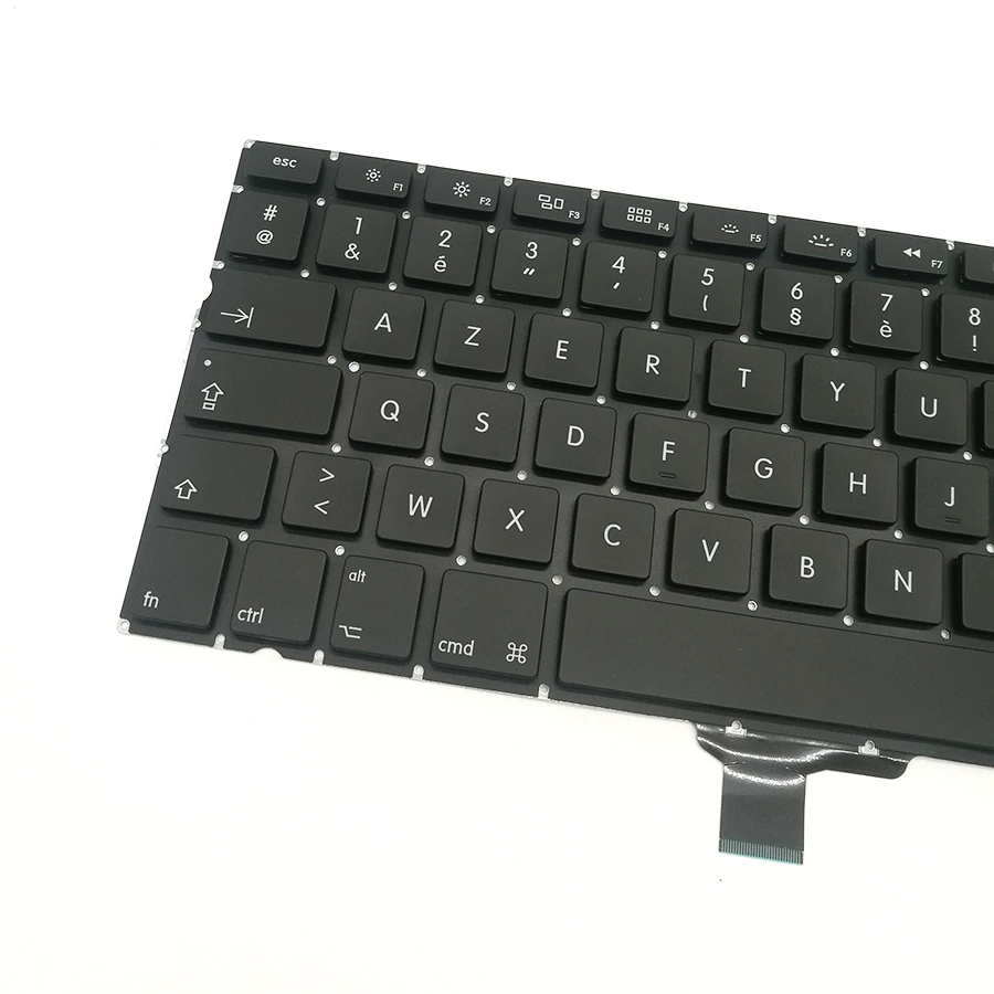 Новая AZERTY Французская клавиатура с подсветкой для Macbook Pro Unibody 13 дюймов A1278 2009 2010 2011