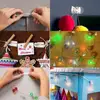 Mini Damage-Free Waterproof Wall Hooks for Home Hanging Christmas String lights Garland Adhesive Decoration Clips 5