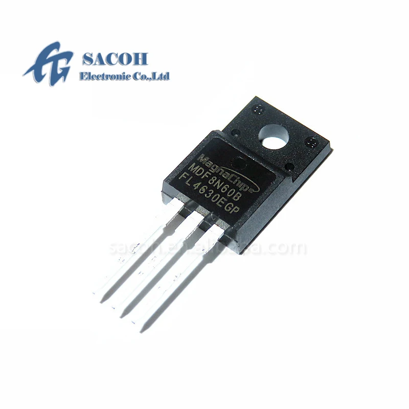 

New Original 10PCS/Lot MDF8N60BTH MDF8N60B OR MDF8N60TH MDF8N60 8N60 TO-220F 8A 600V Power Supply Transistor