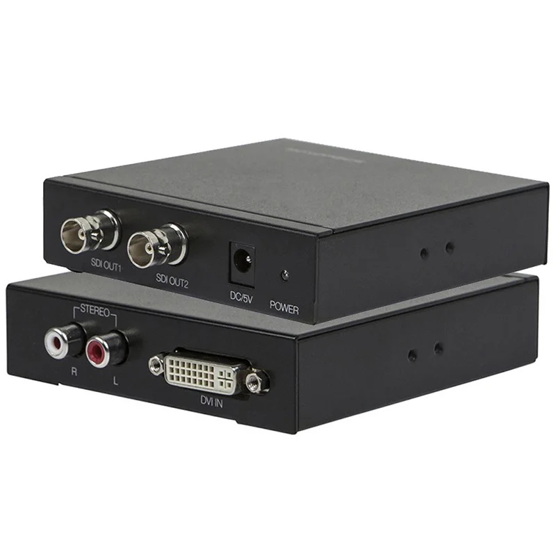 

L/R+DVI to SDI converter Splitter DVI in to SDI 1X2 output