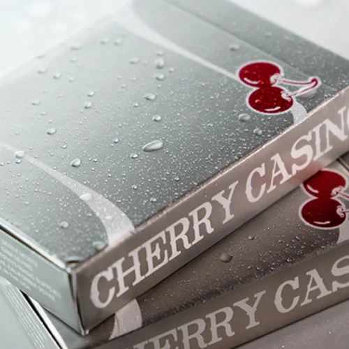 Колода карт Черри казино (McCarran Silver) игральные карты от проектов чистого