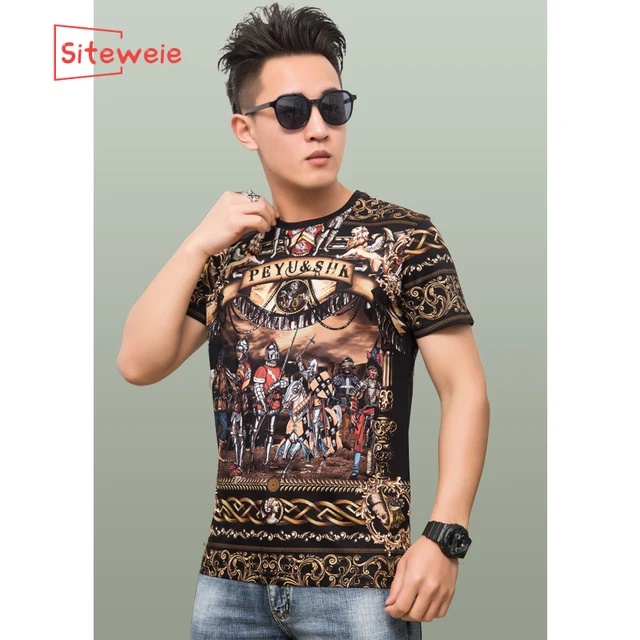 2020 Novelty T-shirt 3D Style Anime T Shirts Funny T Shirts Chinese Printed Mens Tee Male Clothing Sexy Tops Hip Hop G32