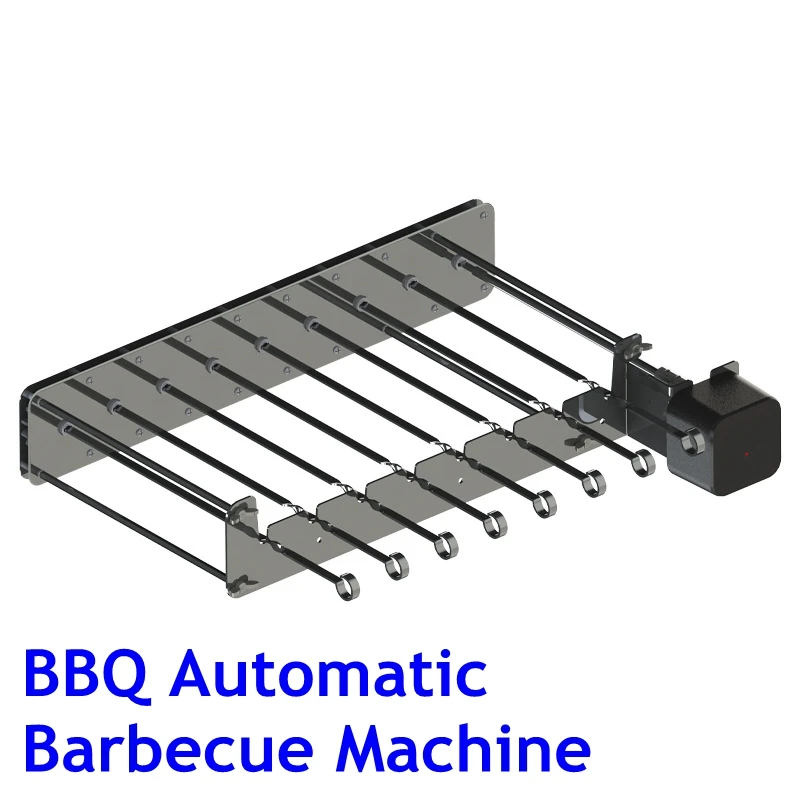 Stainless Steel Automatic Rotating Grill Charcoal Barbecue Smokeless Electric BBQ Machine | Дом и сад