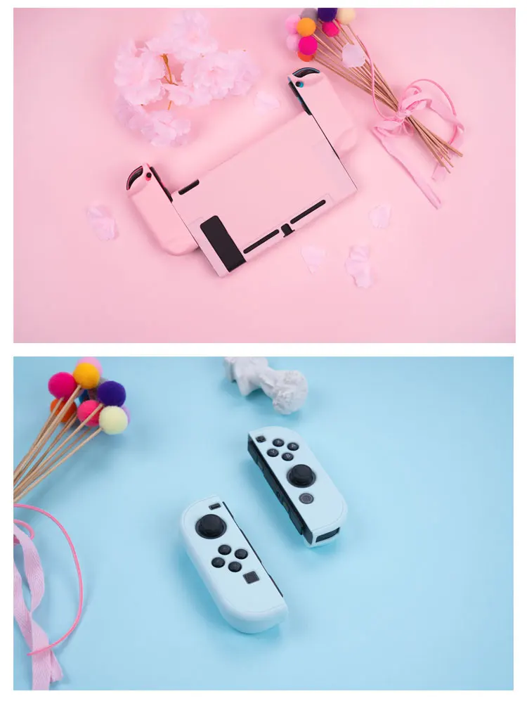 Najtaniej Dla Nintendo przełącznik konsoli obudowa ochronna obudowa przełącznik do Nintendo NS Joy Con kontroler obudowa ochronna Shell skrzynki pokrywa