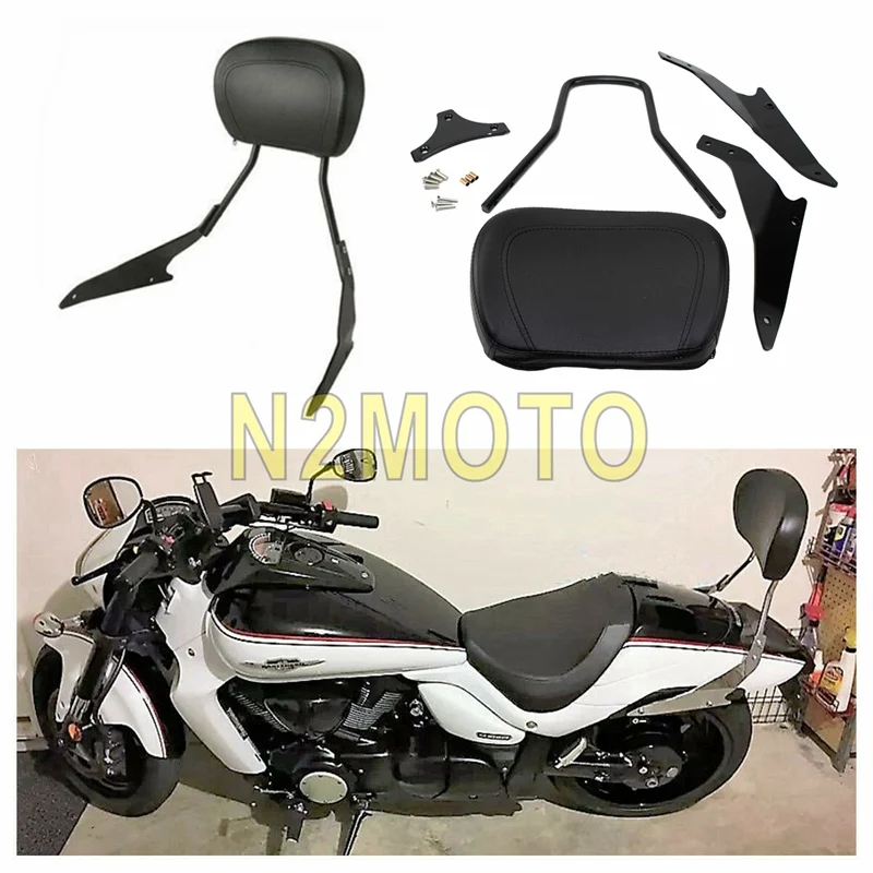 Съемная спинка черного цвета для Suzuki Boulevard M109R 06-14 M109RZ Limited& limited edition M109R2 08-09 M109R Boss