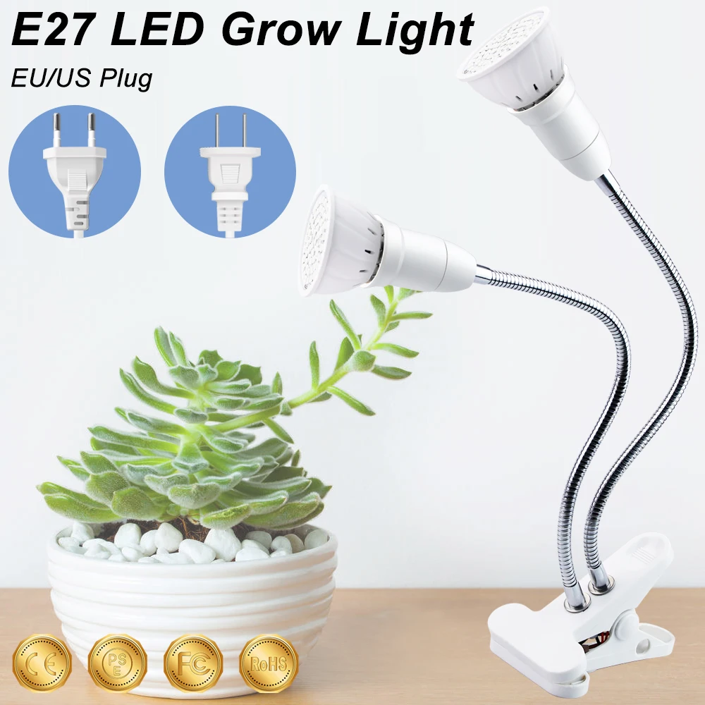 Теплица E27 светодиодный Фито лампы полный спектр SMD 2835 Чип 3 Вт 5 Вт 7 Вт 15 Вт 20 Вт светодиодный фитолампы для растений для гидропоники|Промышленные LED-лампы|   | АлиЭкспресс