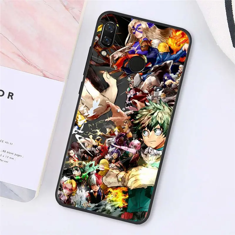 best phone cases for xiaomi Maiyaca My Hero Boku No Academia Deku Baku8Au Phone Case for Xiaomi Redmi4X 6A 9 8A note 9 pro 5Plus Note4 Note5 7 Note6Pro 8T case for xiaomi