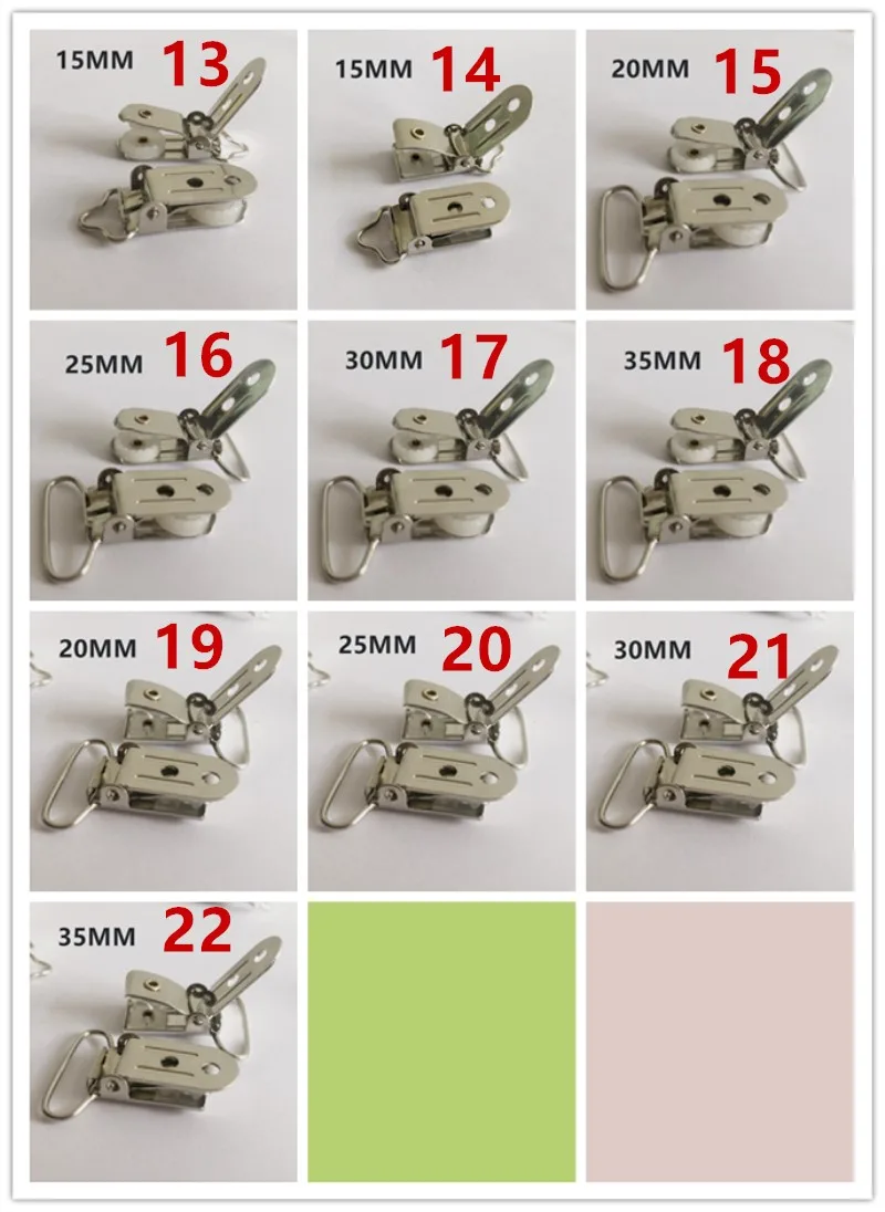 30 шт. металлические подтяжки для соски пустышки|Зажимы одежды| |