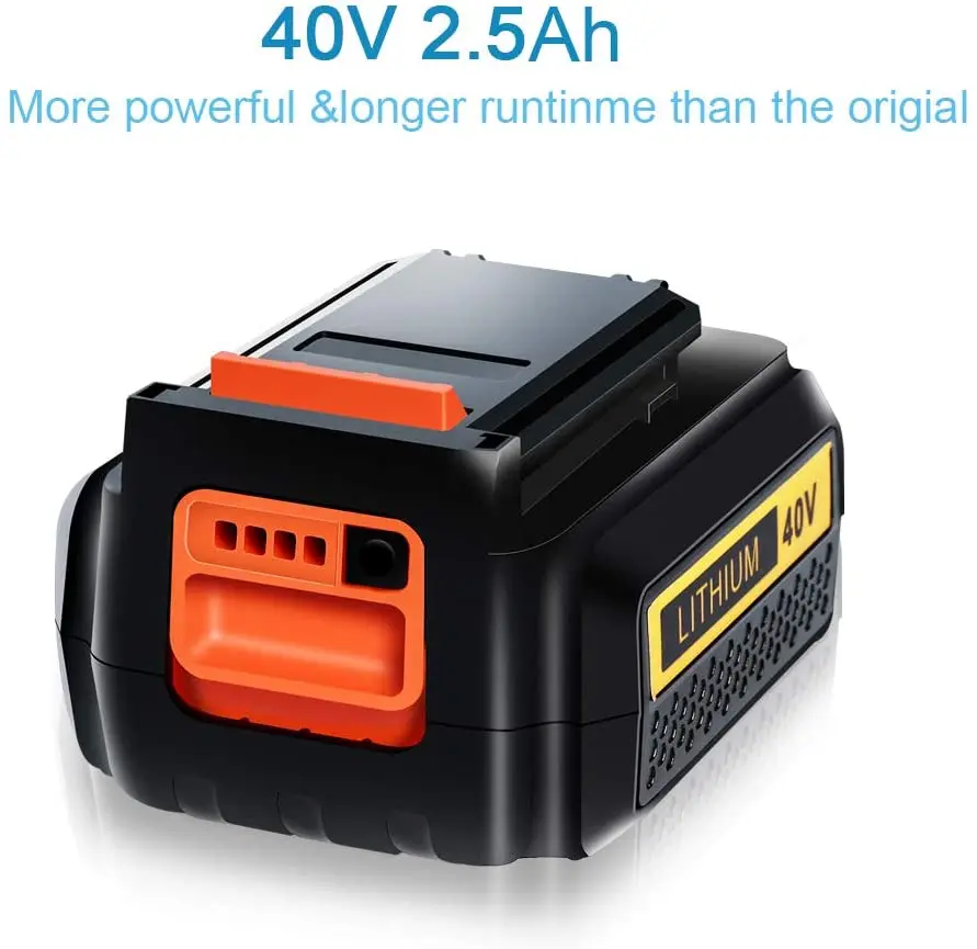 

LiBatter 40V 2.5AH Lithium Battery Compatible with For CRAFTSMAN Lawn mower Tool Battery For CMCB98027
