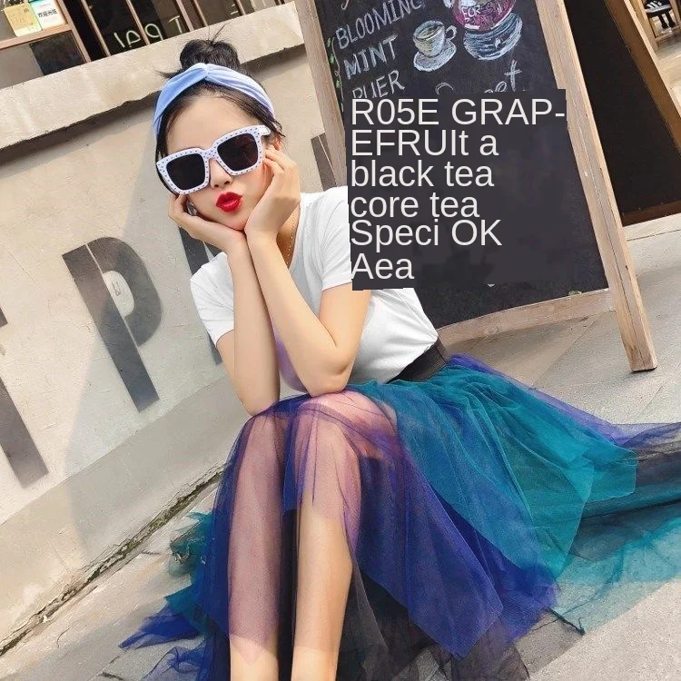 Sexy Female Skirt Women Layers Tulle Maxi Skirt Womens Night Cocktail Party Midi Skirt Elastic Mesh Net Solid Layered Skirts 3
