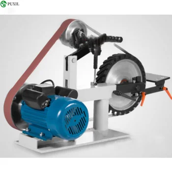 Online Sander Variable Speed Belt Tool LL10-22C Multi-functional Knife Grind Burr Aluminum Piece Polishing Machine