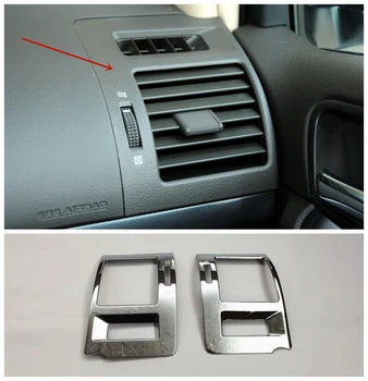 

Accessories Interior Air Conditioner Vent Cover Trim Chrome Car Styling For Toyota Land Cruiser 150 Prado LC150 FJ150 2010-2017
