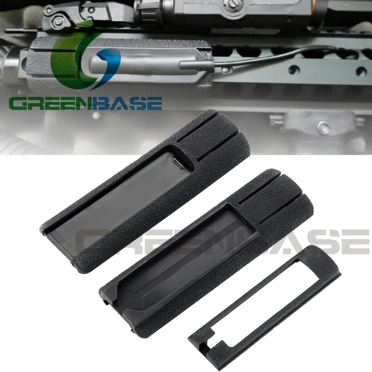 

Greenbase Tactical Hunting Weapon Light Switch Mount Kit TD Scar Pocket Panel For Flashlight 2 Pcs Remote Switch Accessories