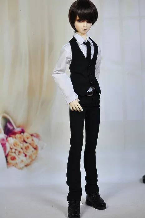 1/4 1/3 масштаб BJD одежда костюм пальто+ рубашка+ брюки+ жилет для BJD куклы аксессуары ID72, без куклы, обувь, парик и другие A0813