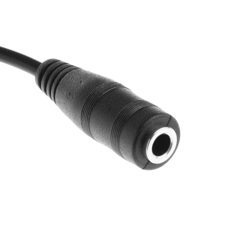 

Micro USB B 5 Pin Male To 3-Pole 3.5mm Female Jack Aux Audio Adapter Cable 15cm AXYF