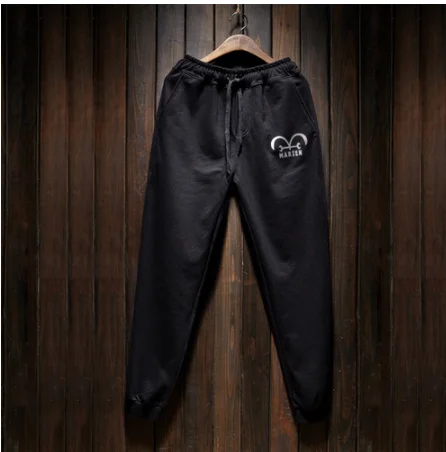 4 Pantalones hombre хлопковые спортивные штаны Черные Серые хип хоп повседневные мужские эластичные спортивные штаны уличная мужские худи - Цвет: 4
