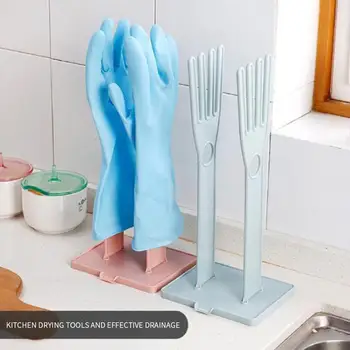 

Housework Gloves Drying Rack Plastic Removable Rag Kitchenware Storage Rack Durable Simple Detachable Kitchen Rags Organizer