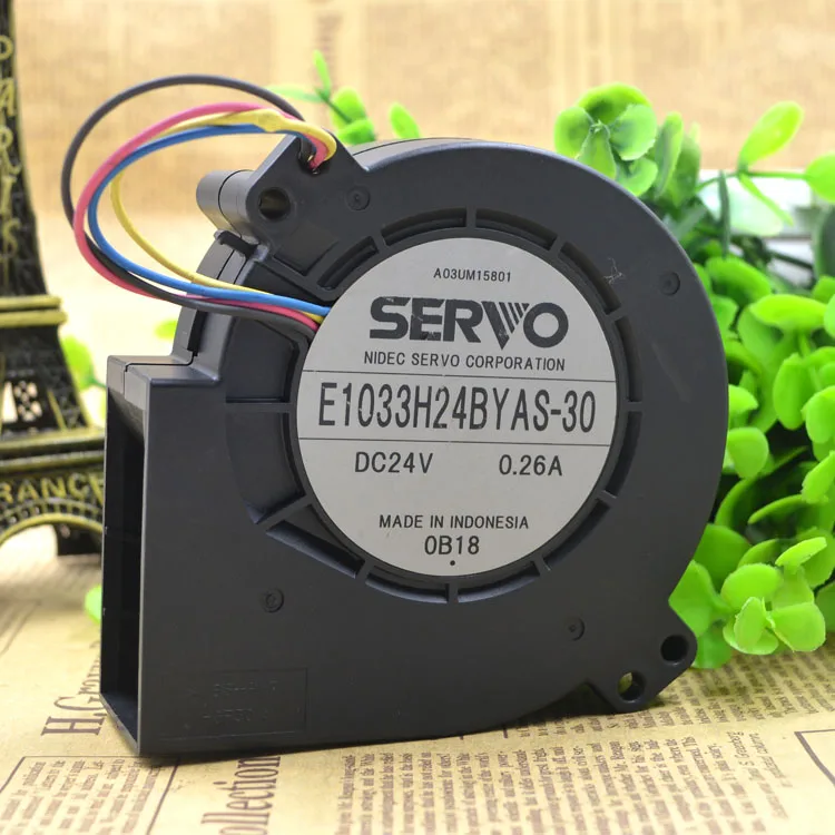 E1033H24BYAS-30 9 см 9733 24V 0.26A защиты электродвигателя Вентилятор охлаждения